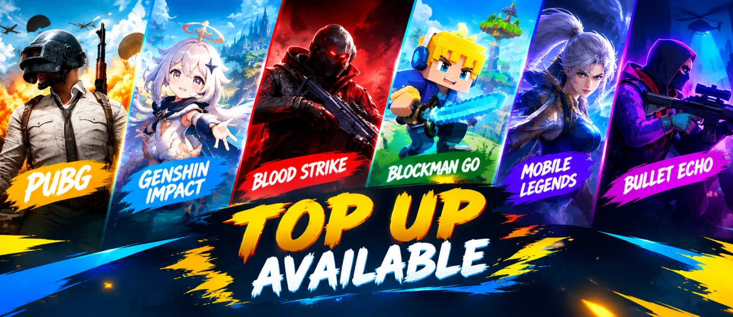Gaming Mascot game top up and gift card offers