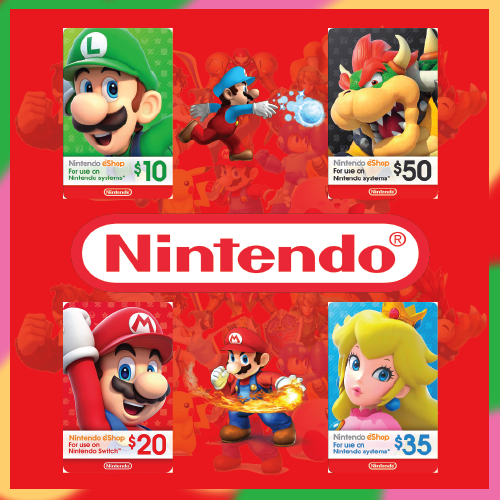Nintendo Gift Card Bangladesh – Buy Nintendo eShop Gift Card from Gaming Mascot